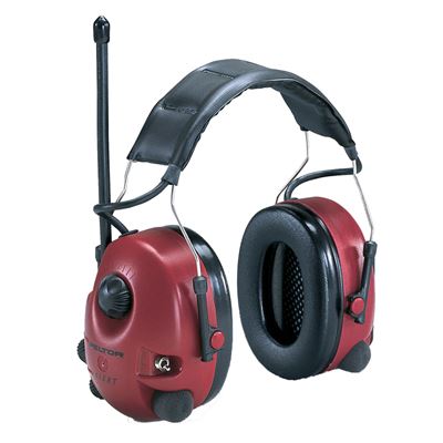 3M Peltor Alert FM-radio headset met hoofdband en externe audio input, 3.5mm